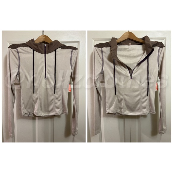 Free People Take A Leap Layer Jacket Ivory - Picture 4 of 14